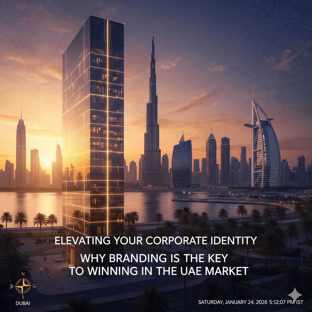 Elevating Your Corporate Identity: Why Branding is the Key to Winning in the UAE Market